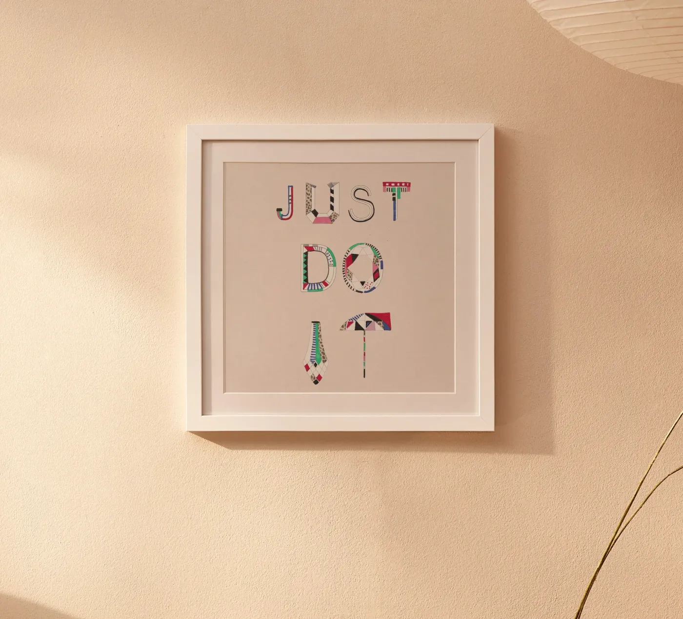 Just do it poster van Vasare Nar