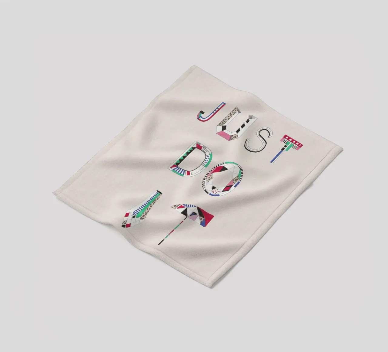 Just do it fleecedeken van Vasare Nar