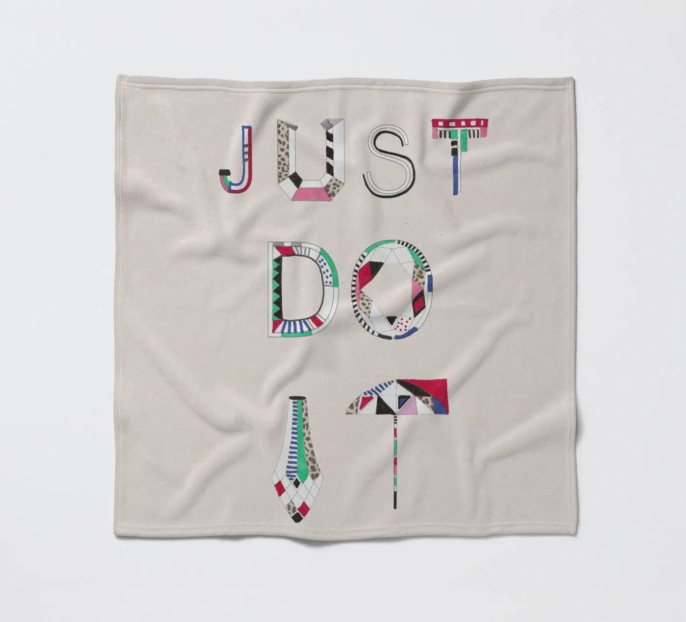 Just do it Fleecedecke von Vasare Nar