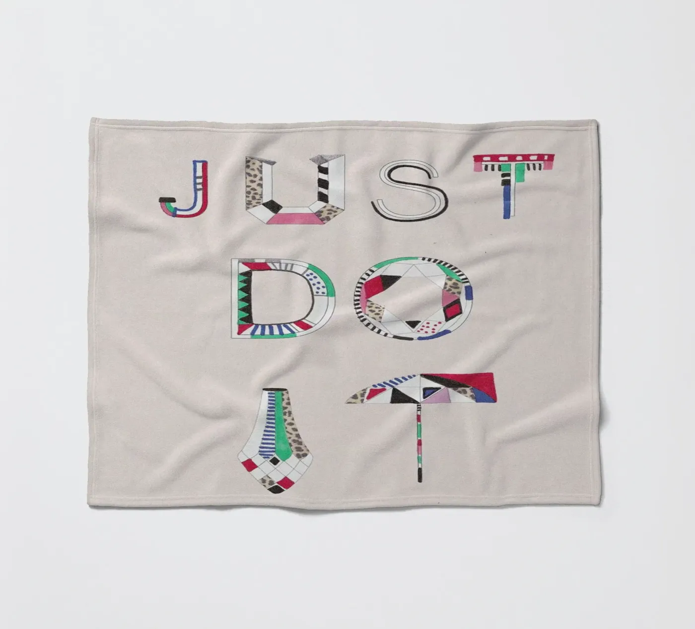 Just do it Fleecedecke von Vasare Nar