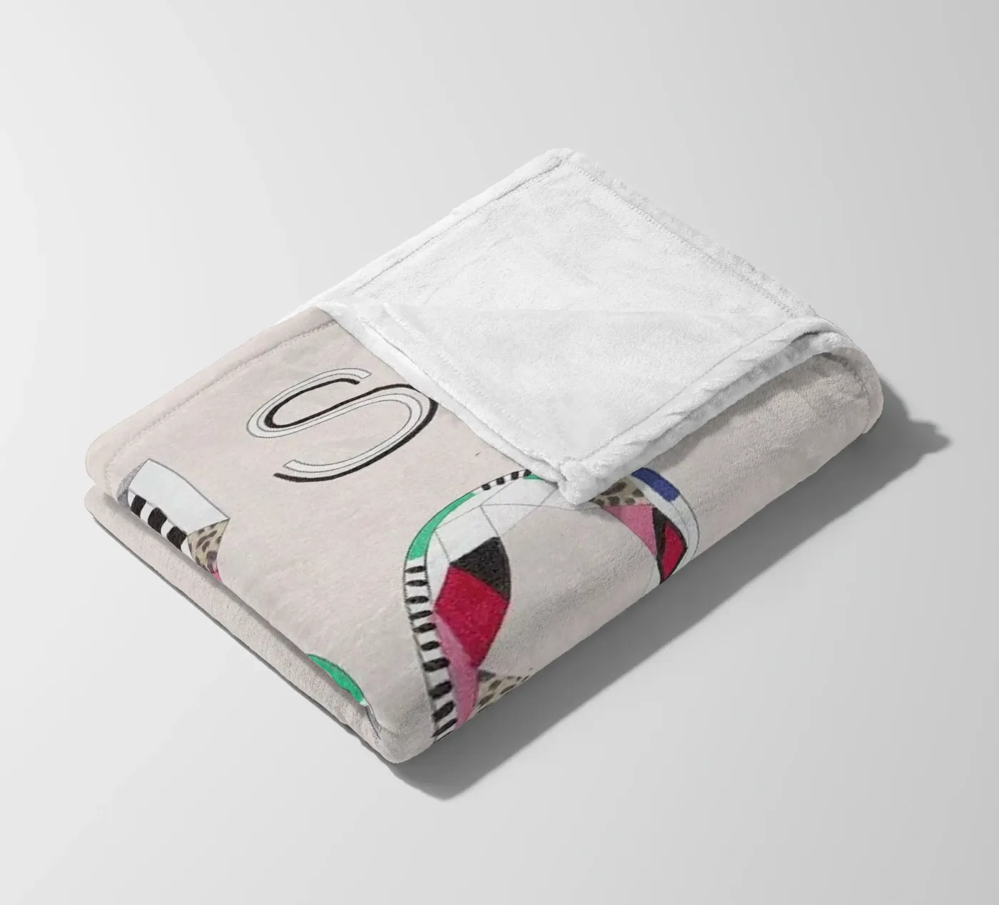 Just do it fleece blanket by Vasare Nar