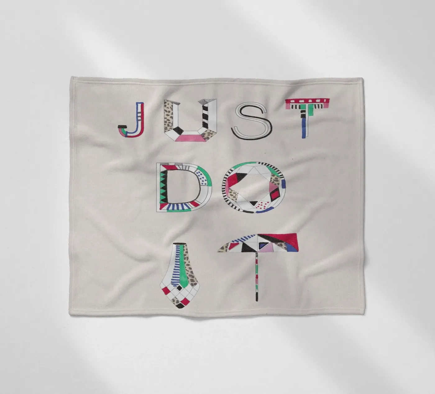 Just do it Fleecedecke von Vasare Nar