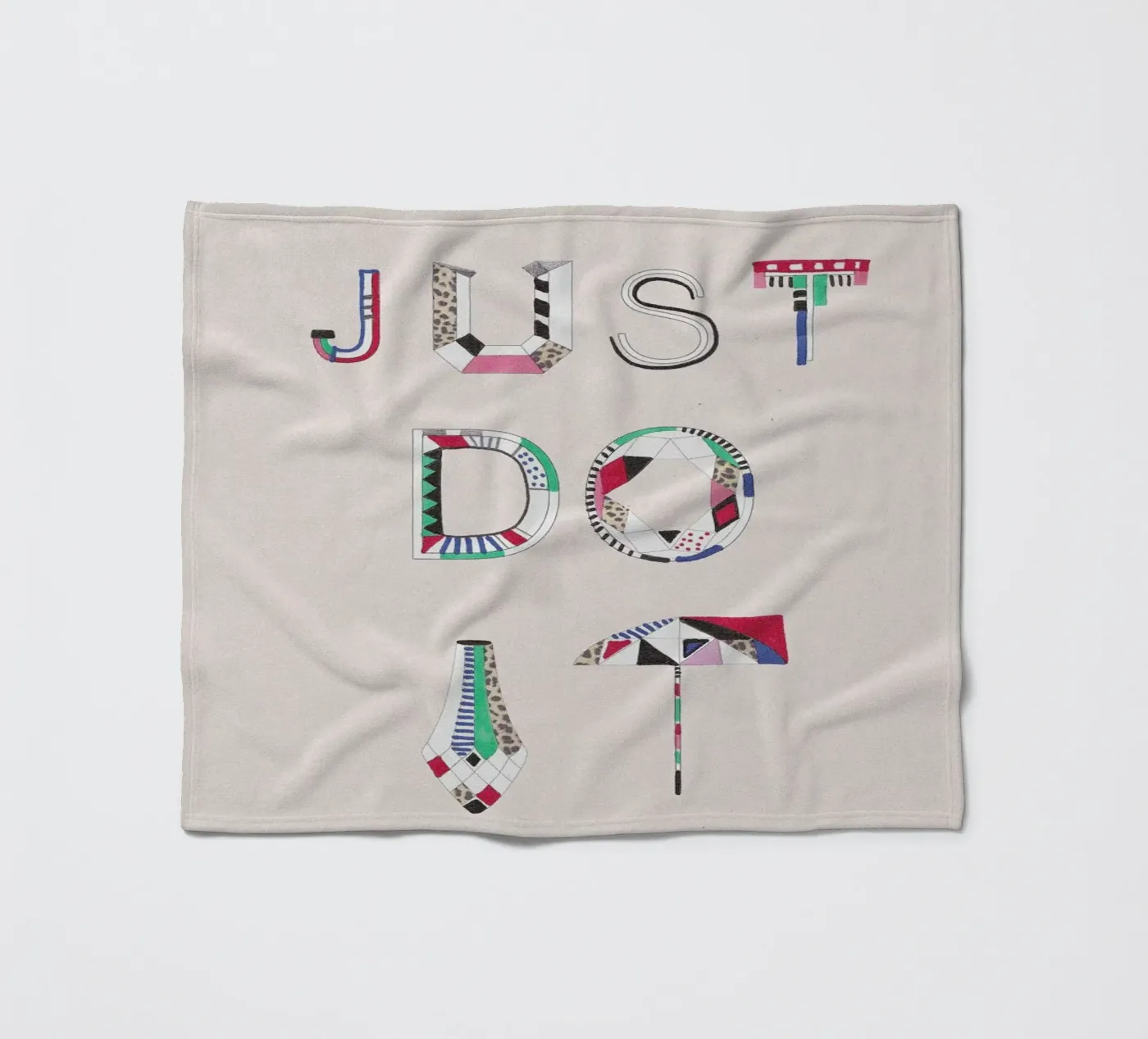 Just do it Fleecedecke von Vasare Nar