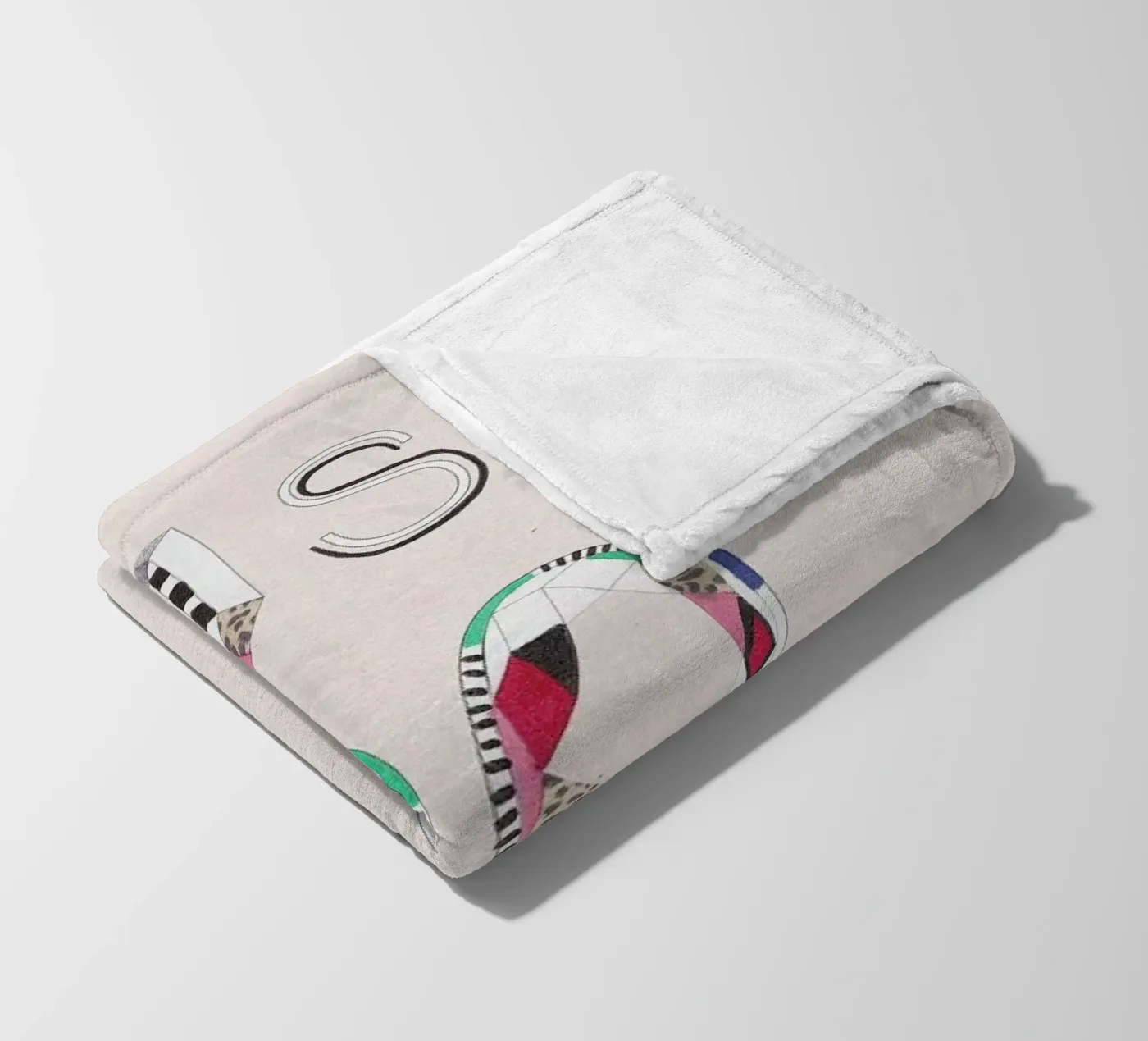 Just do it fleece blanket by Vasare Nar