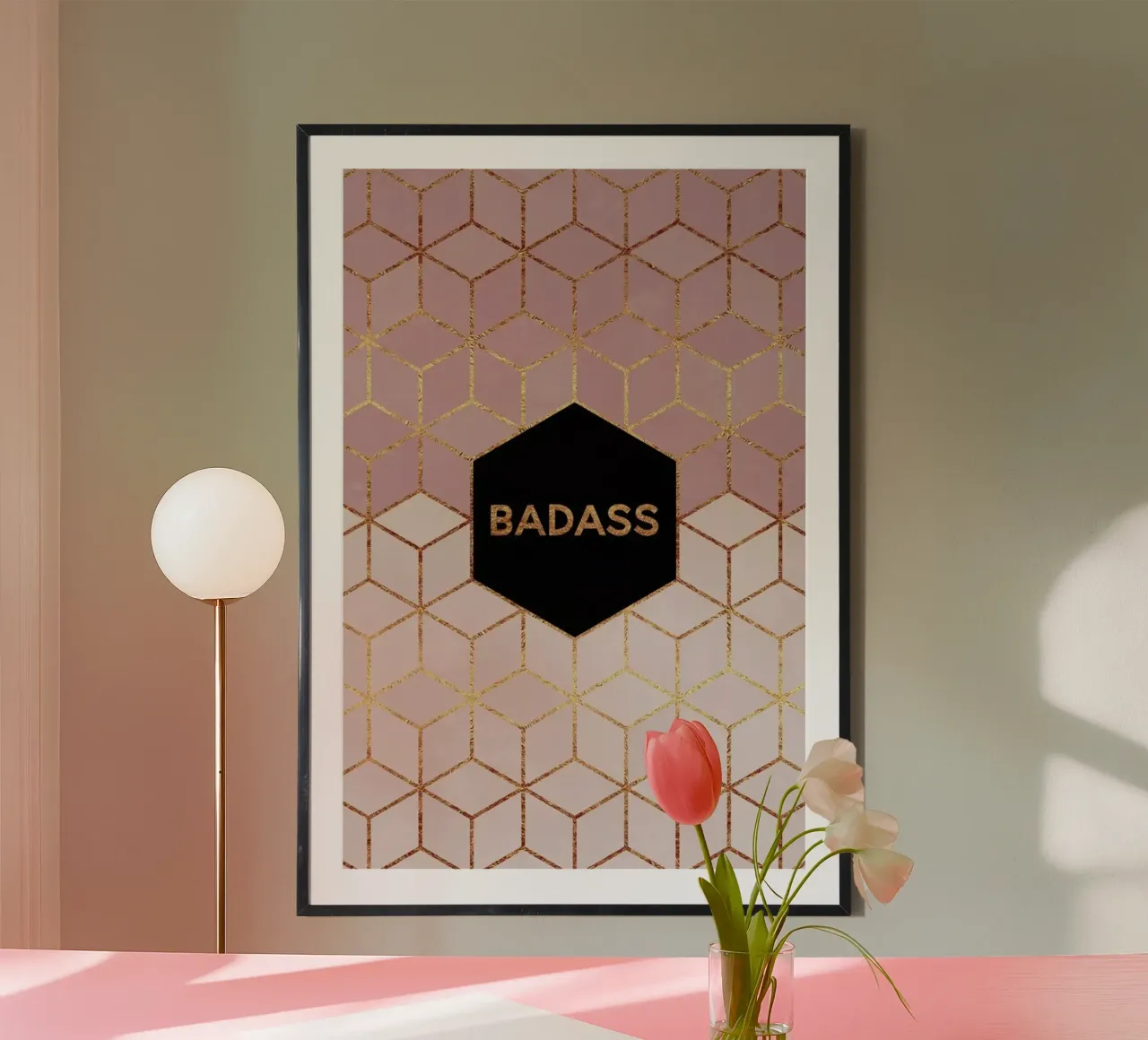 Badass poster da Elisabeth Fredriksson