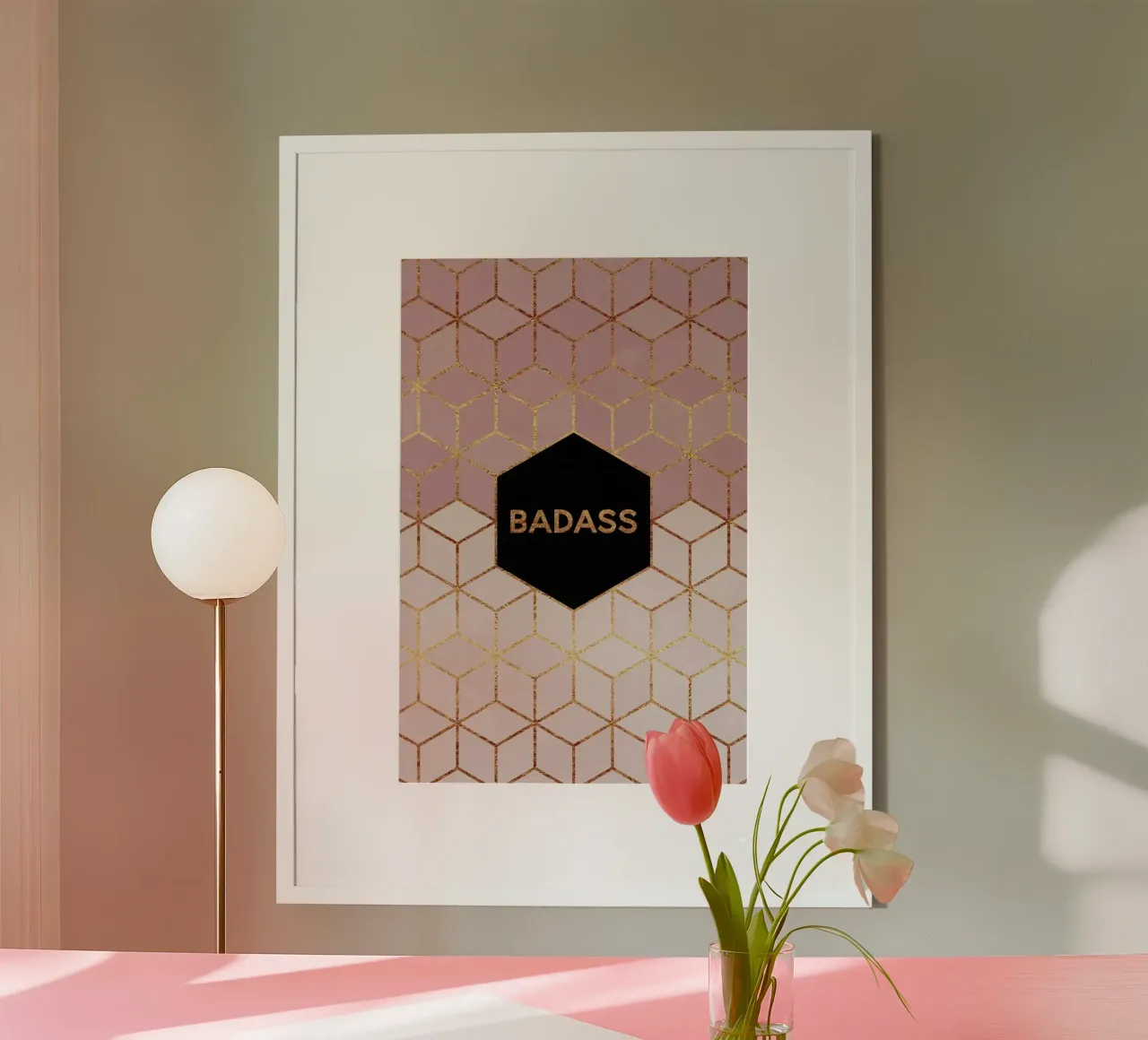 Badass poster da Elisabeth Fredriksson