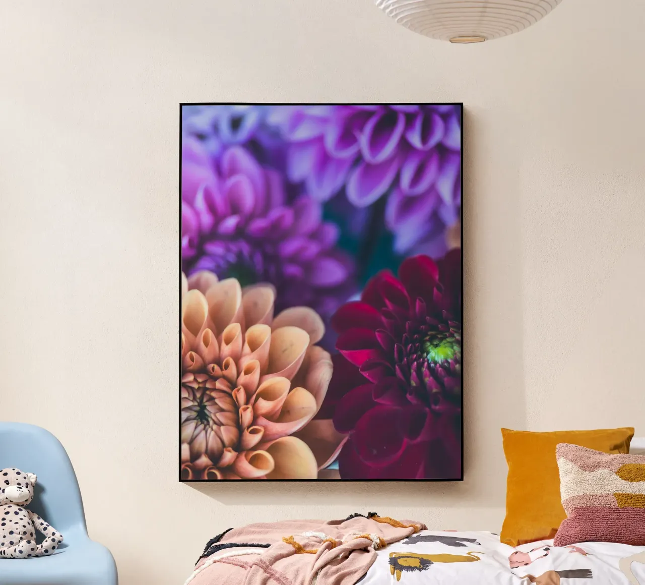 Rosa Flower plexiglass da Flo Klein