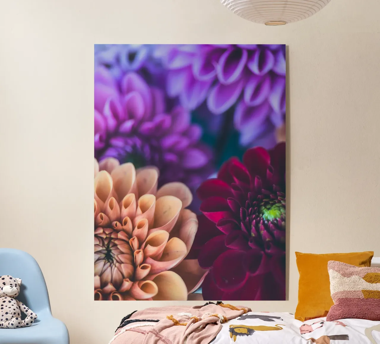 Rosa Flower plexiglass da Flo Klein