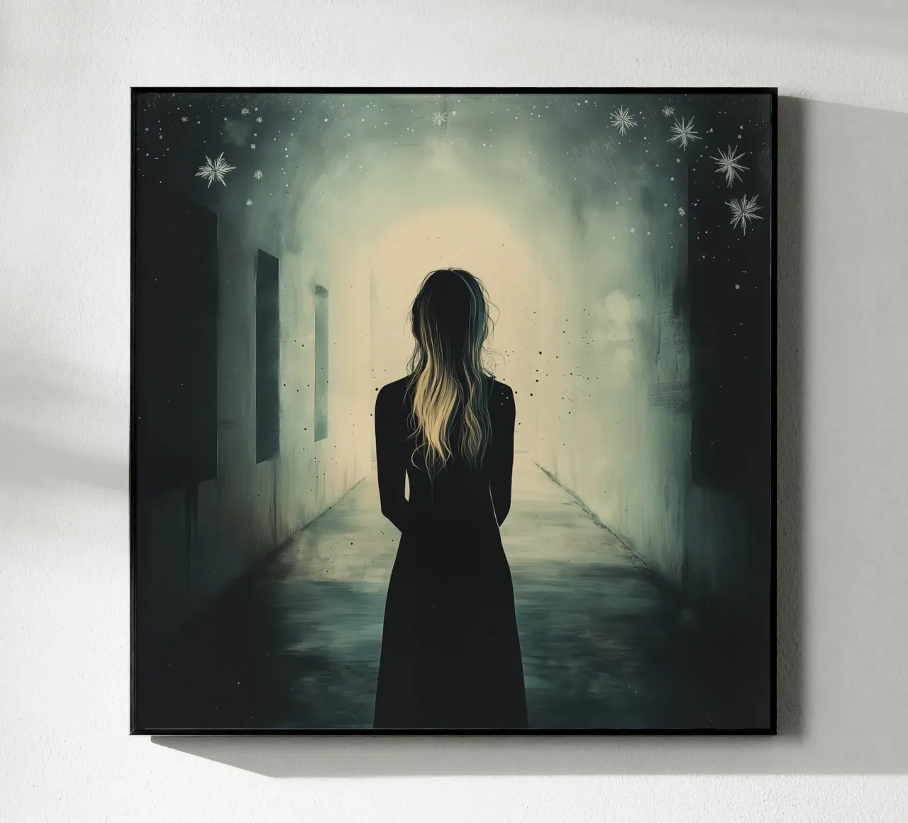 Dreamy darkness acrylic glass by Synthaira