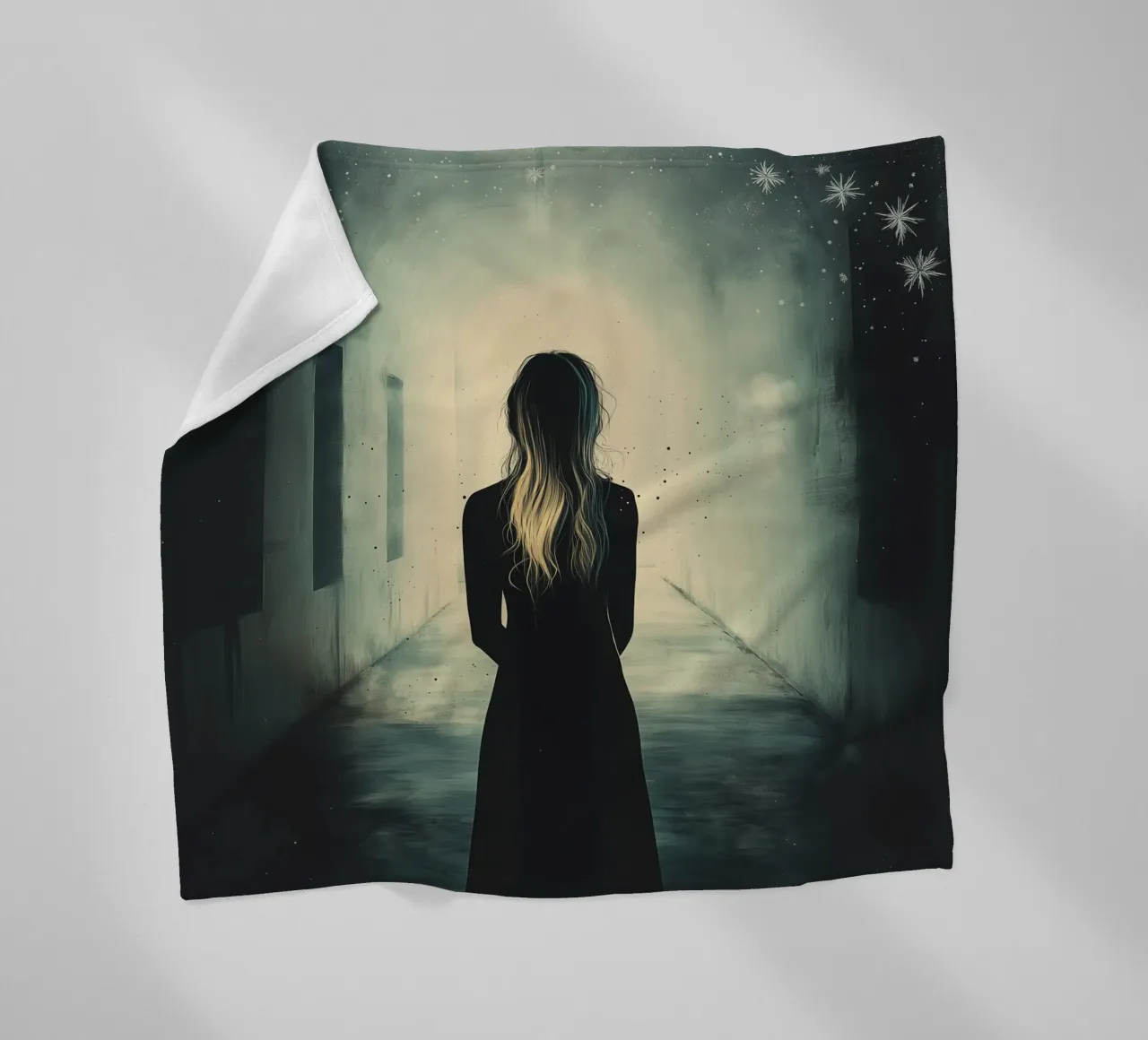 Dreamy darkness coperta in pile da Synthaira