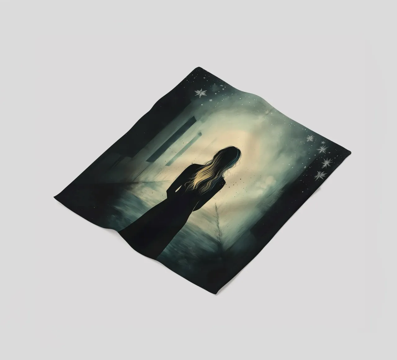 Dreamy darkness coperta in pile da Synthaira