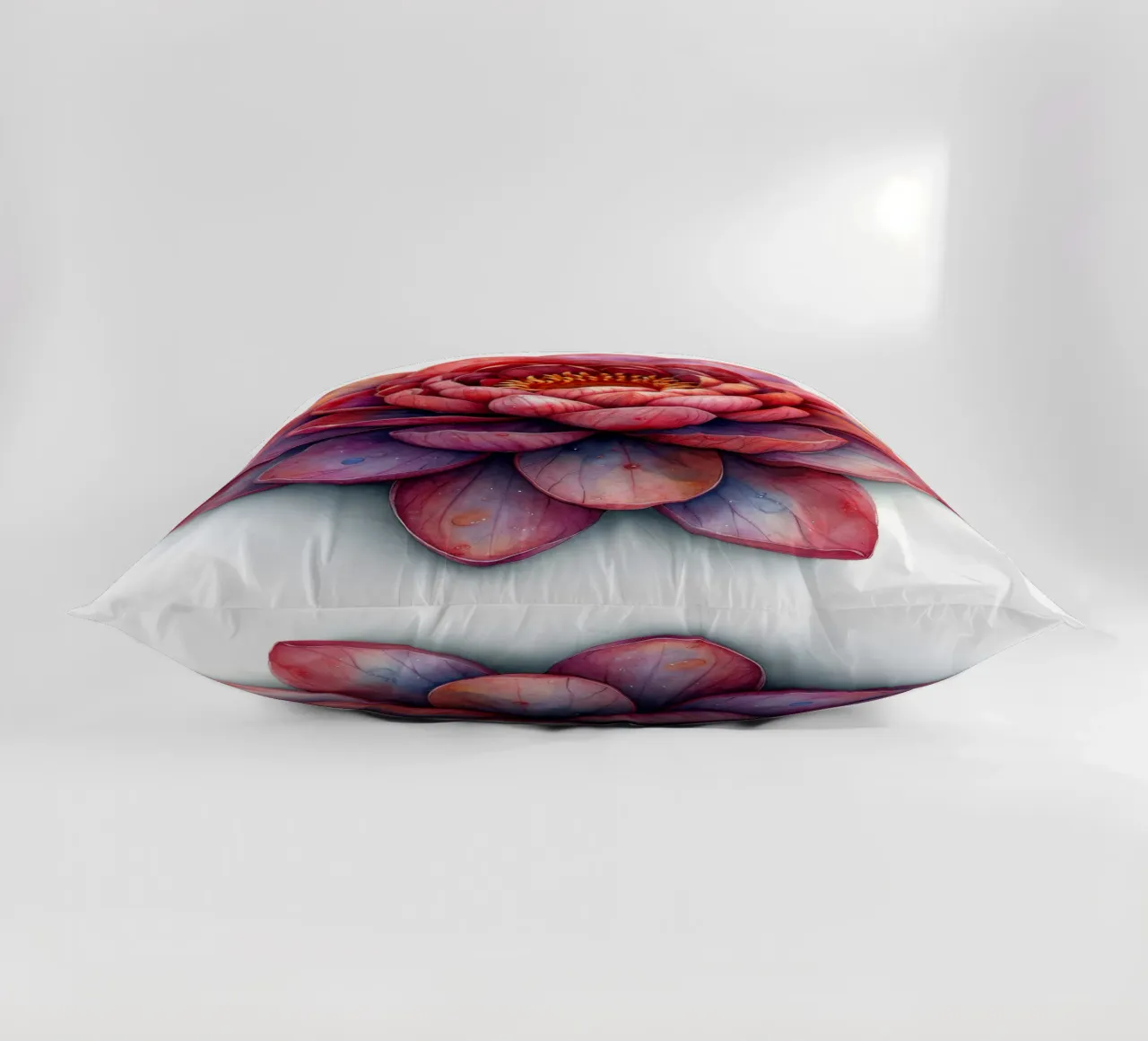 Fiore di loto 1 cuscino da Bold Blooms