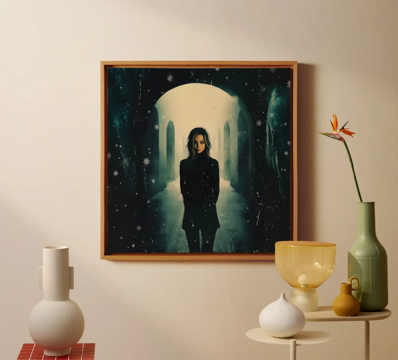 Dark winter canvas by Synthaira