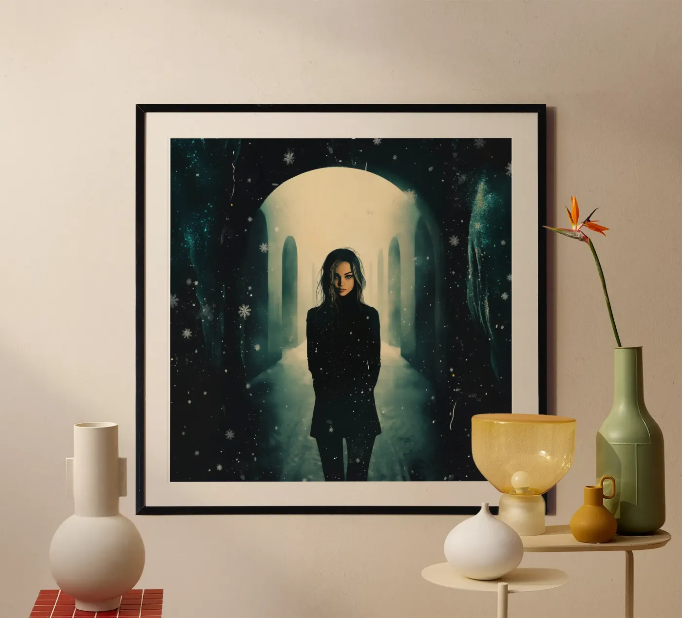 Dark winter poster van Synthaira