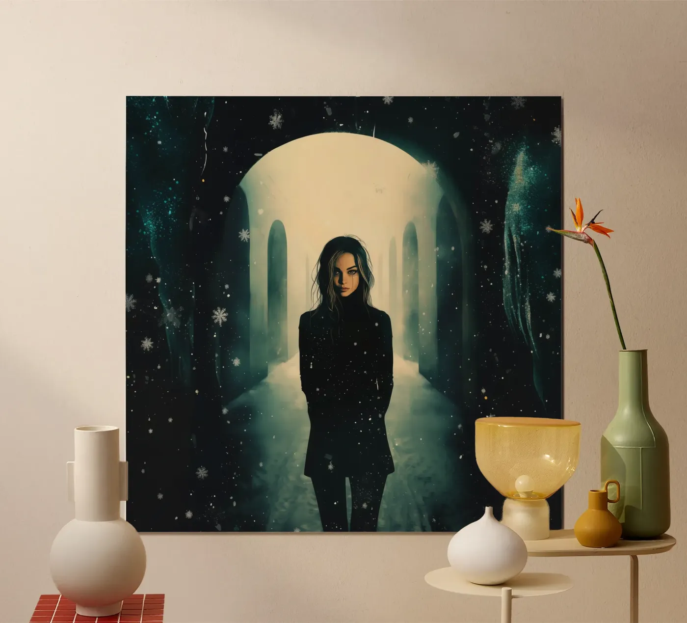 Dark winter poster van Synthaira