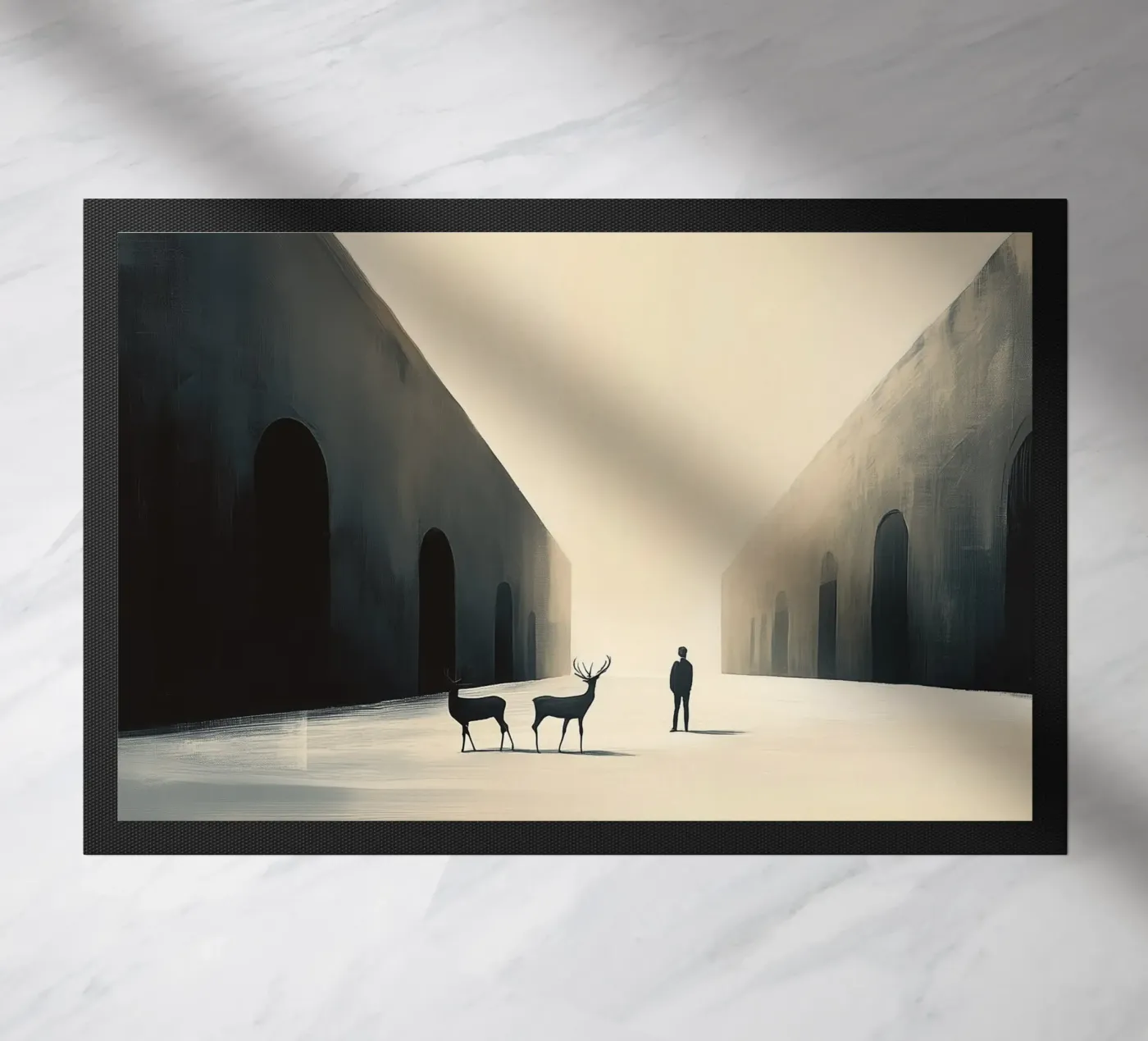 Deer Fußmatte von Synthaira