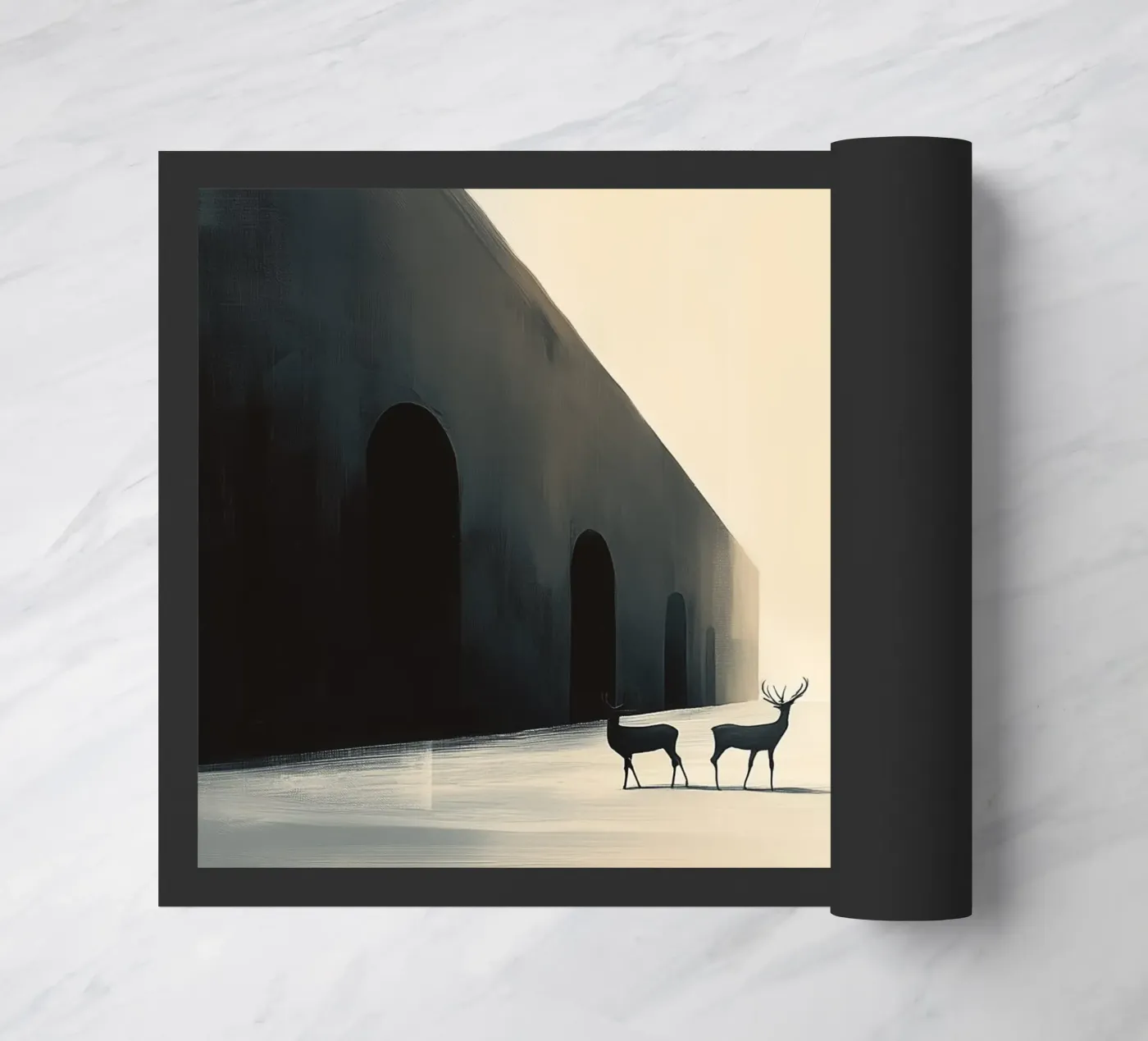 Deer Fußmatte von Synthaira