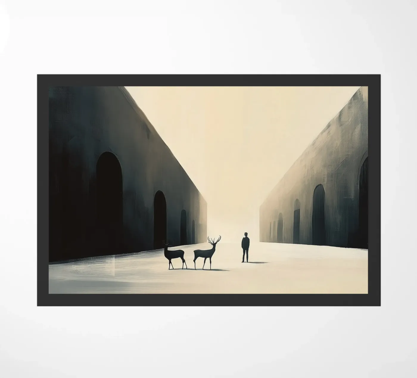 Deer Fußmatte von Synthaira