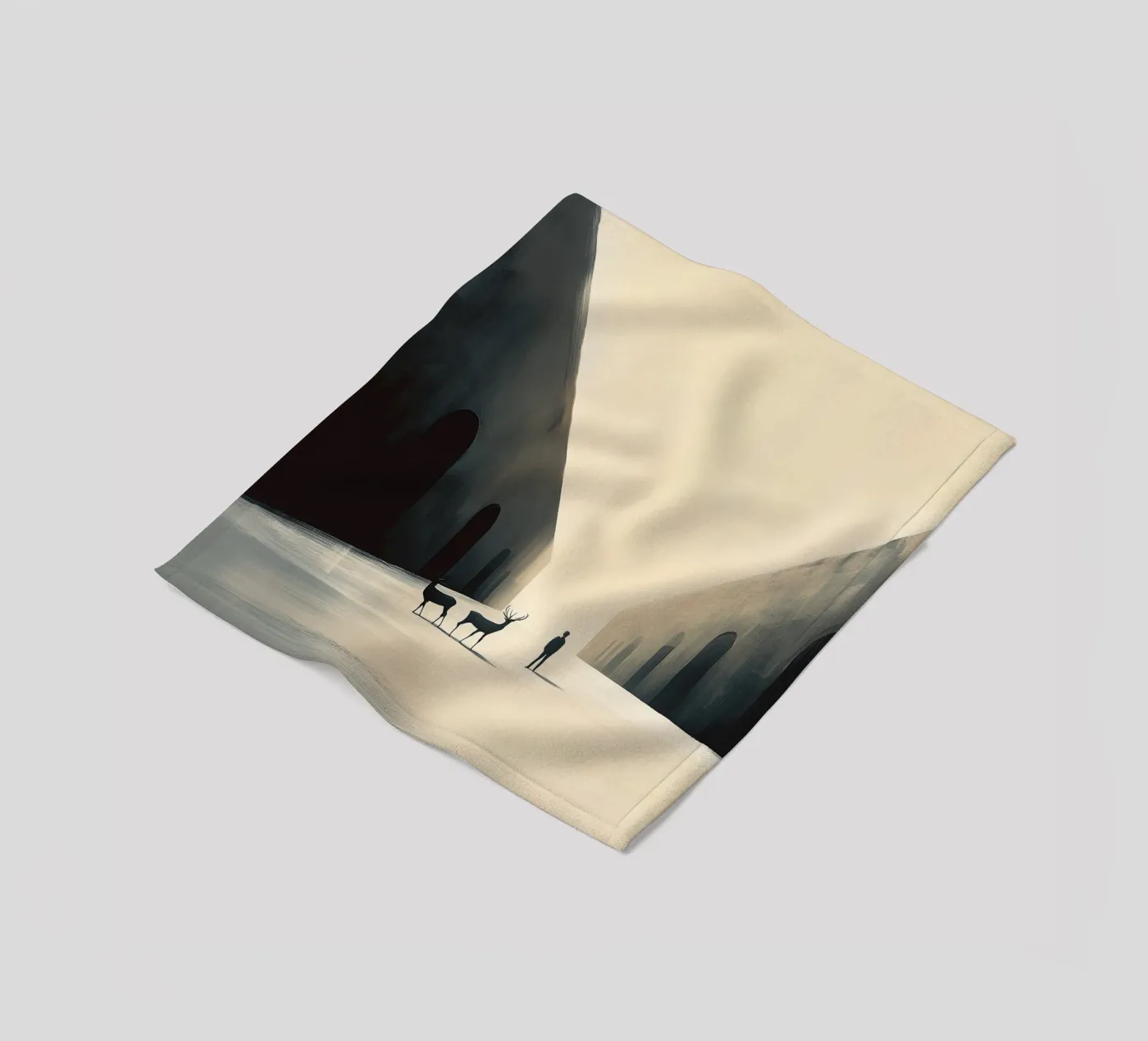 Deer Fleecedecke von Synthaira