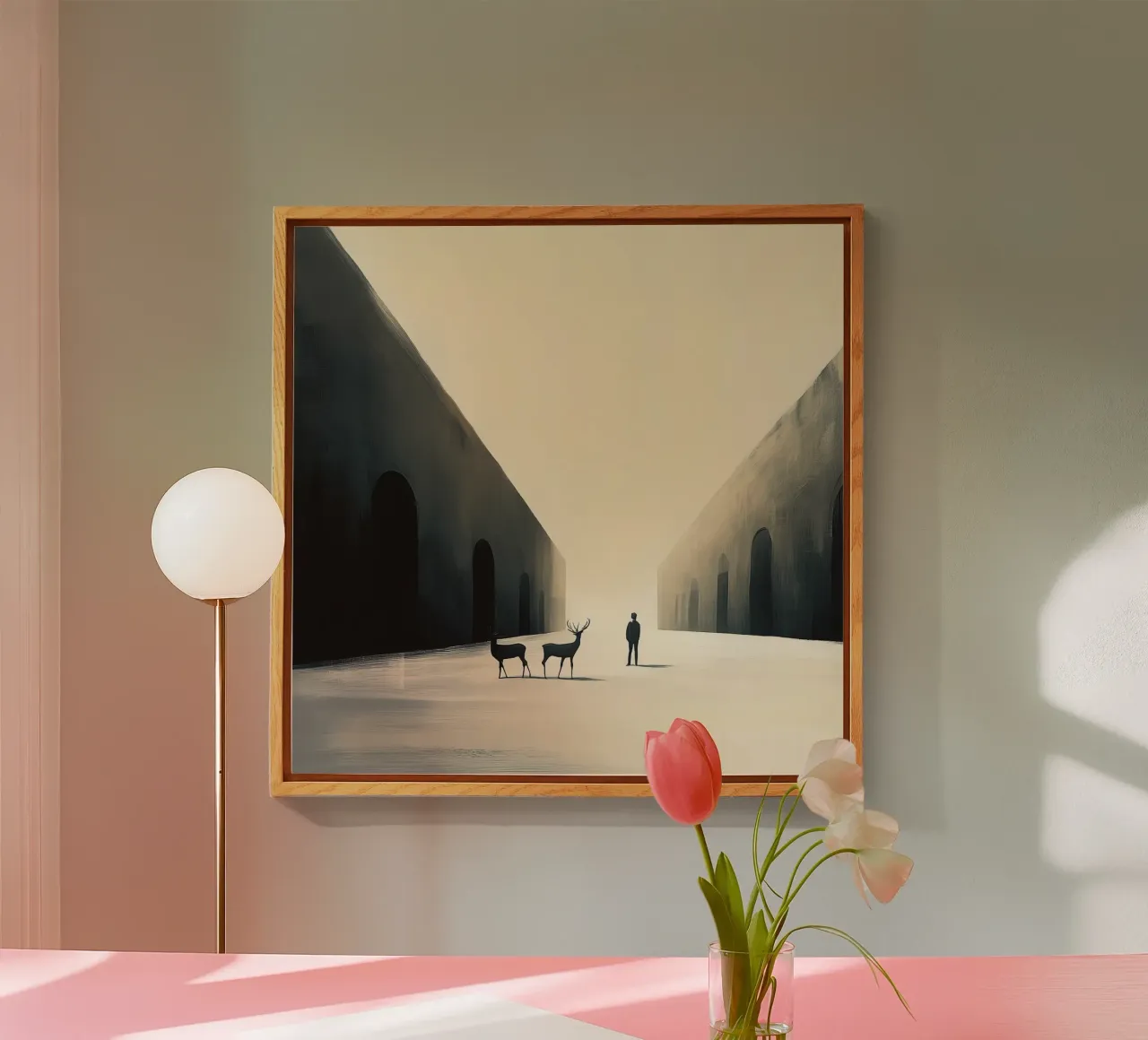 Deer plexiglass da Synthaira