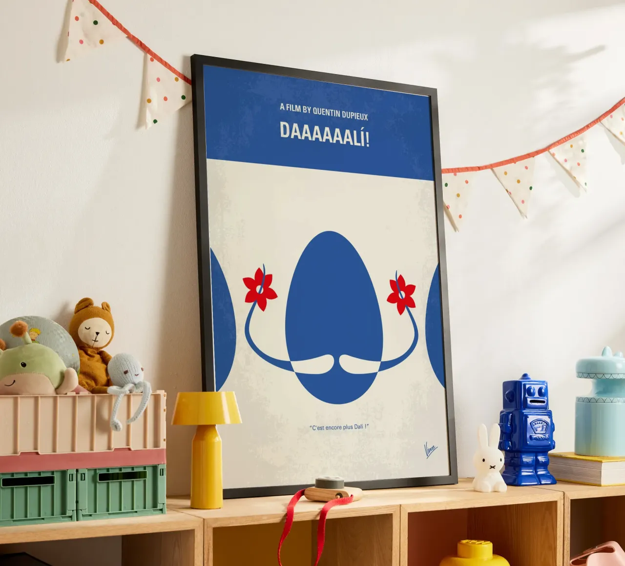 No1451 My Daaaaaali! minimal movie poster hahnemühle by Chungkong