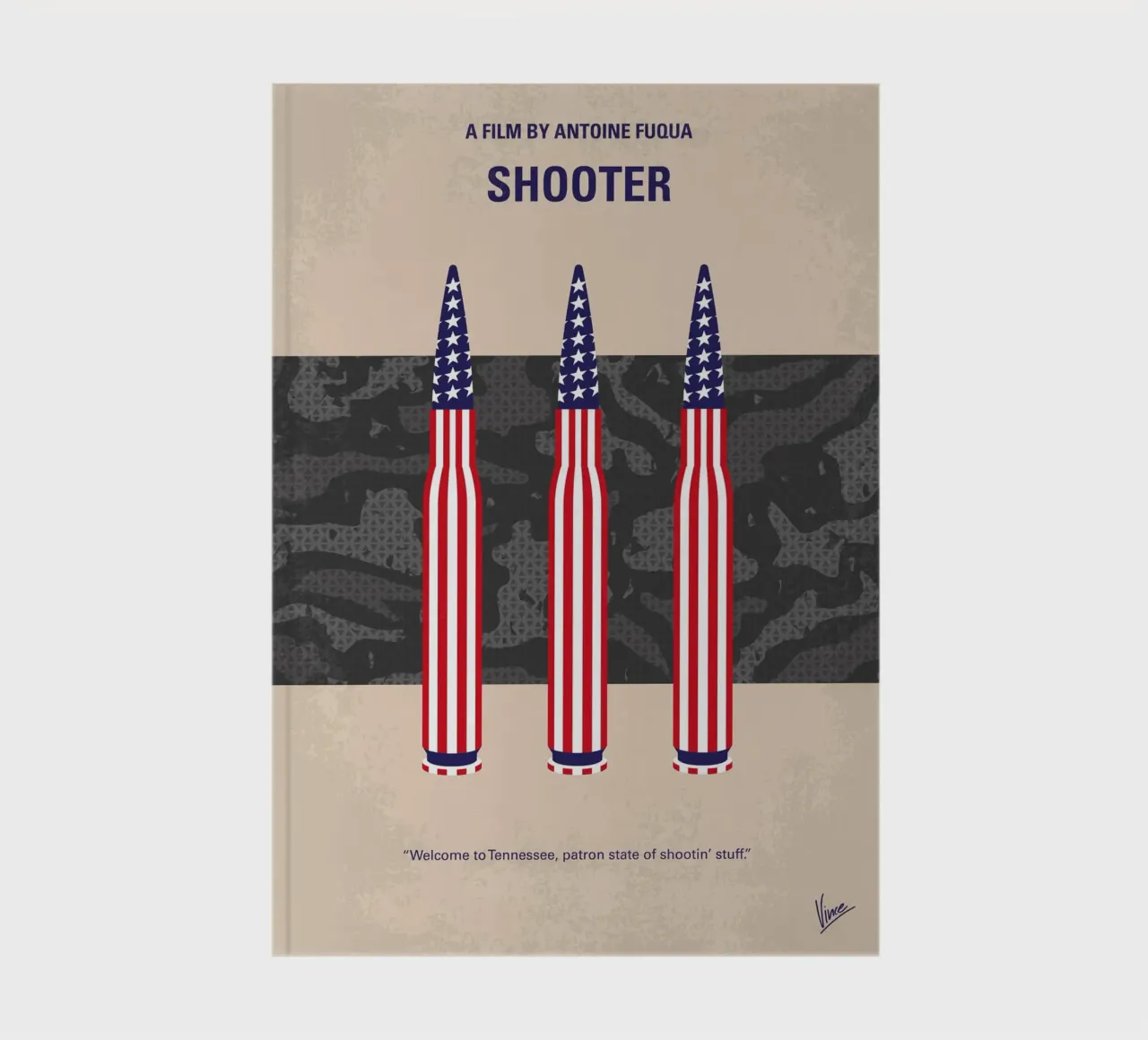 No1453 My Shooter minimal movie poster diario da Chungkong