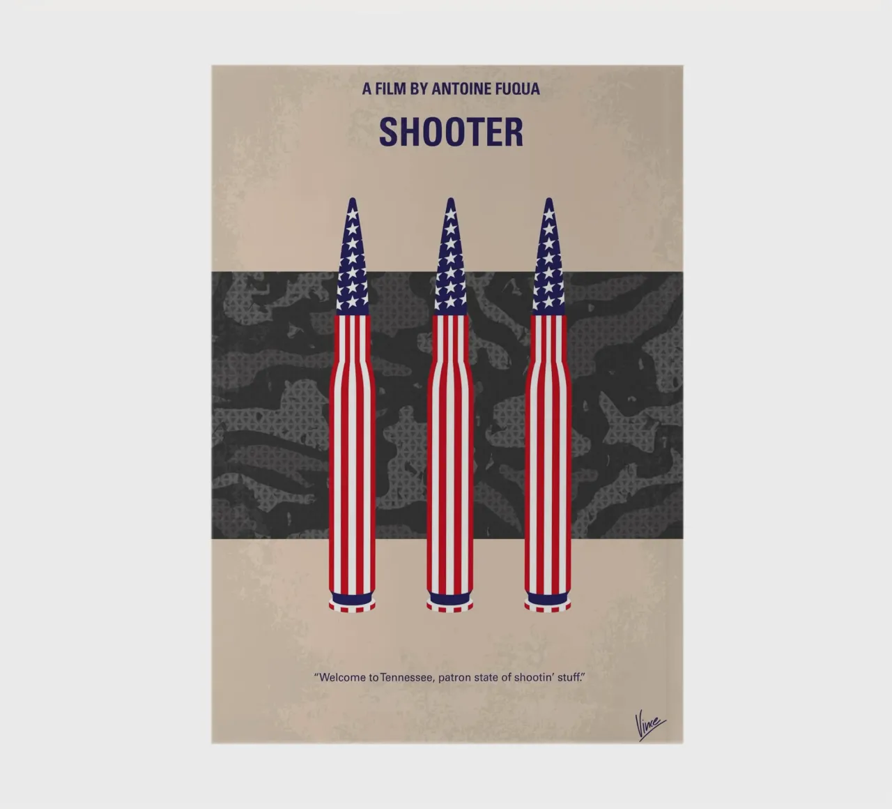 No1453 My Shooter minimal movie poster diario da Chungkong