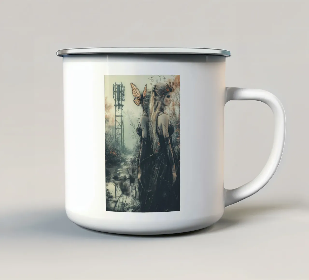 Fairytale gone bad tazza in smalto da Synthaira