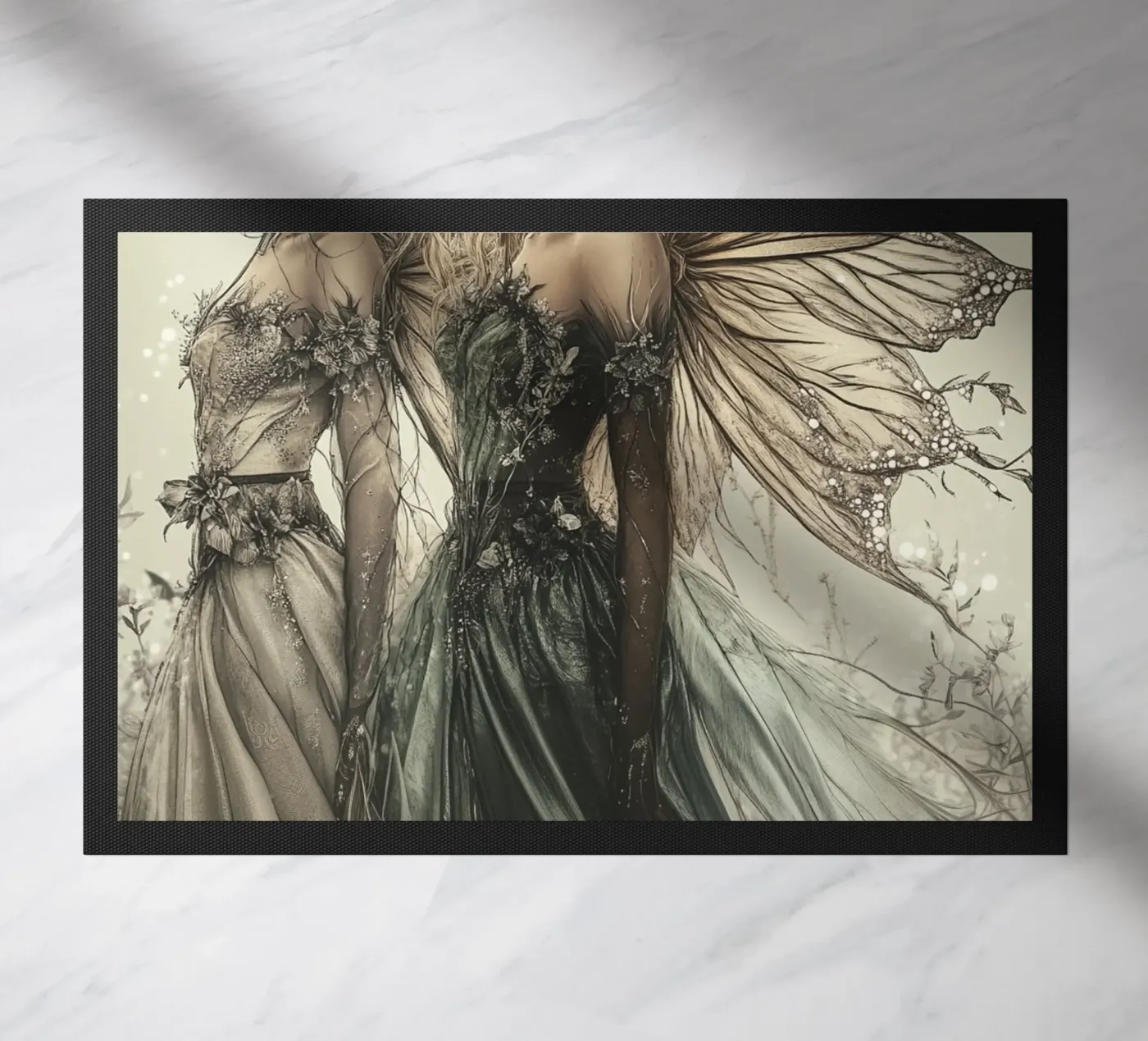 Fairies deurmat van Synthaira