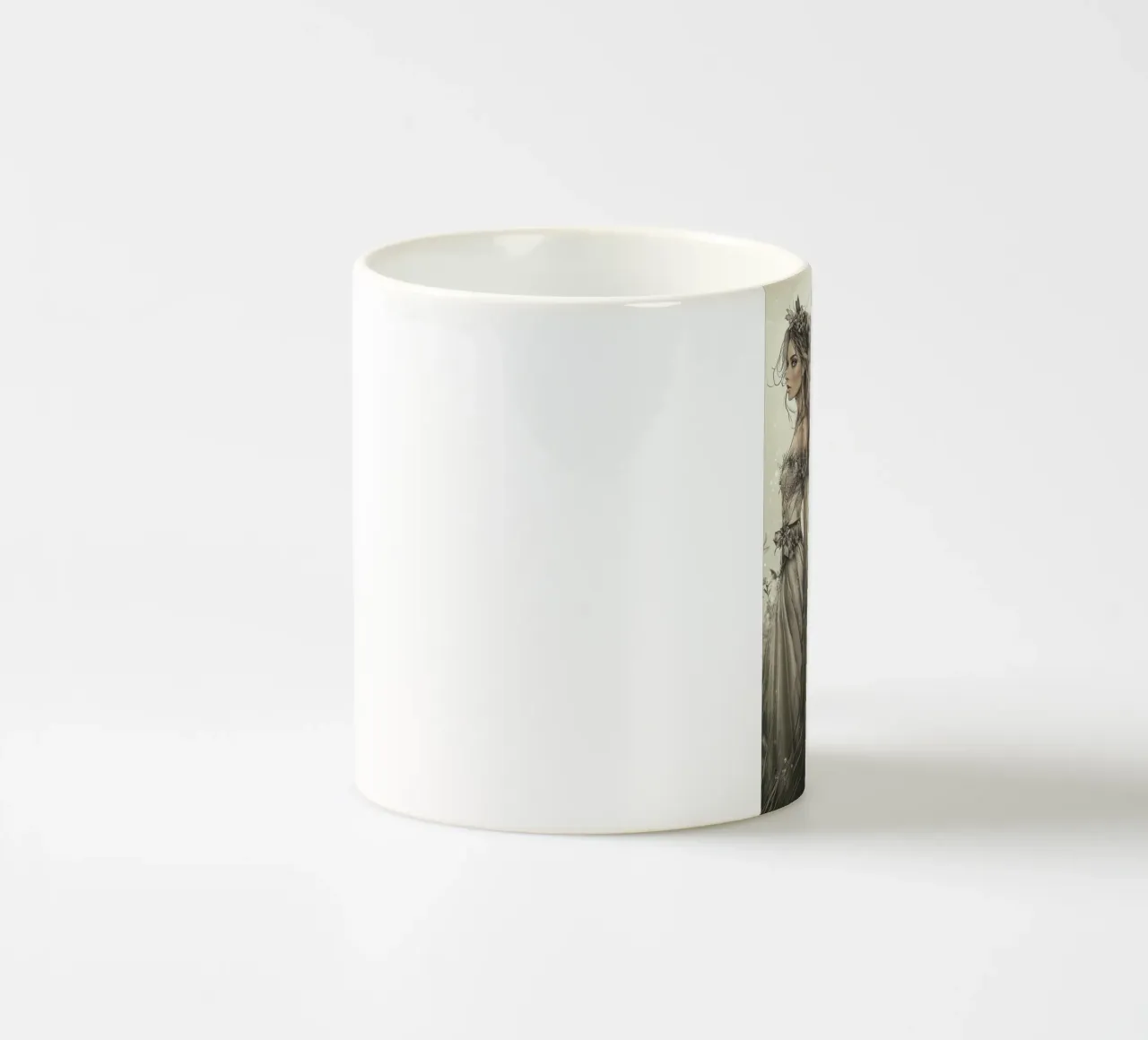 Fate tazza in ceramica da Synthaira