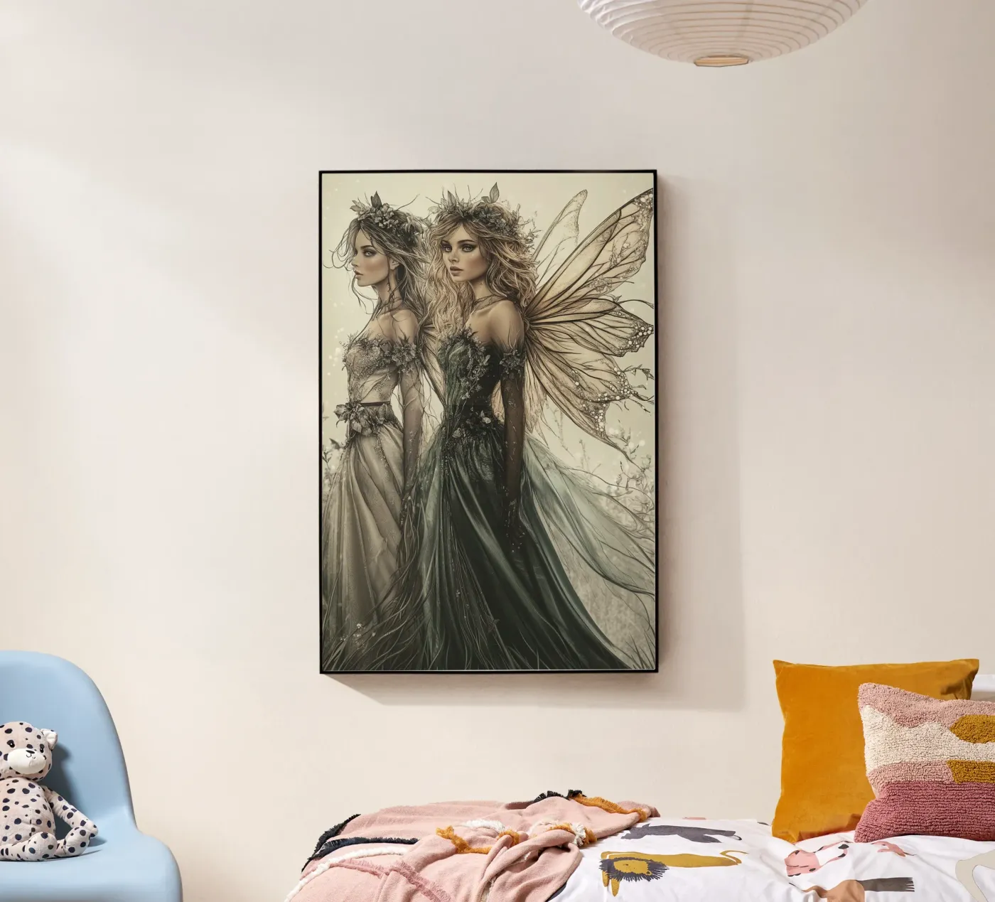 Fairies Acryl-Glas von Synthaira