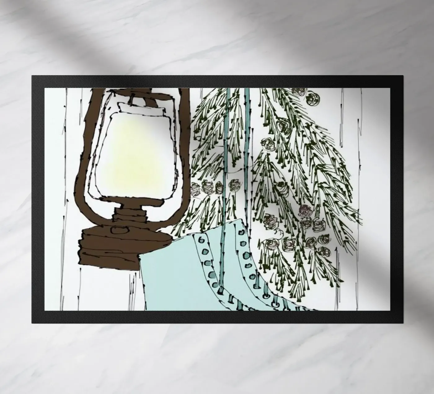 Happy Winter Time zerbino da Nathys_illustration