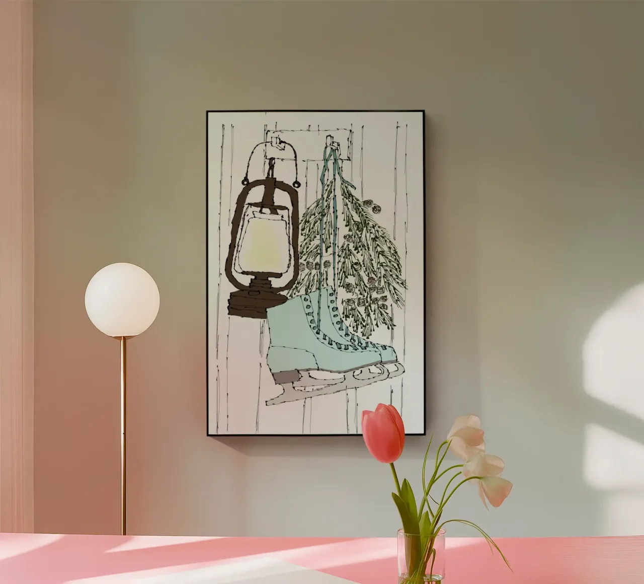 Happy Winter Time plexiglass da Nathys_illustration