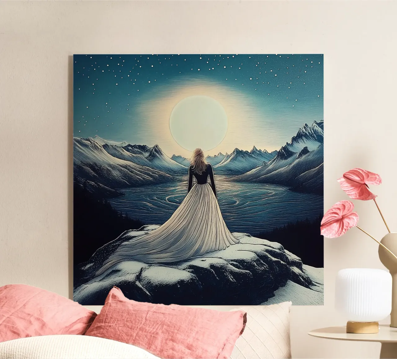 Midnight Lake plexiglass da Synthaira