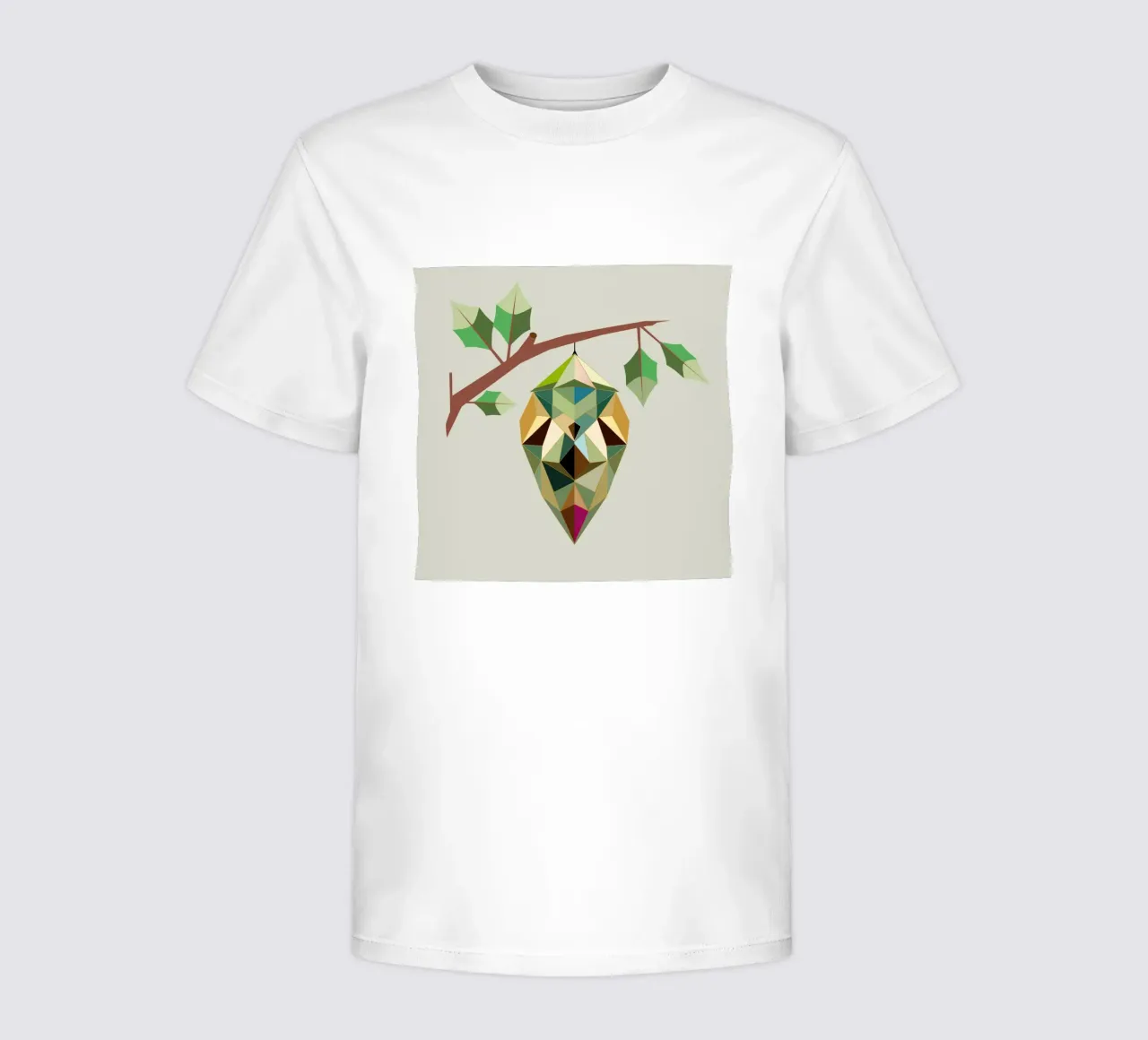 Geometric cocoon - symbols of transformation kids t-shirt by namosh