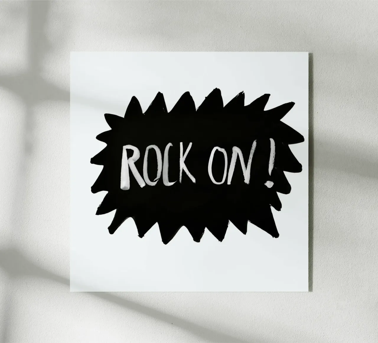 Rock On plexiglass da treechild