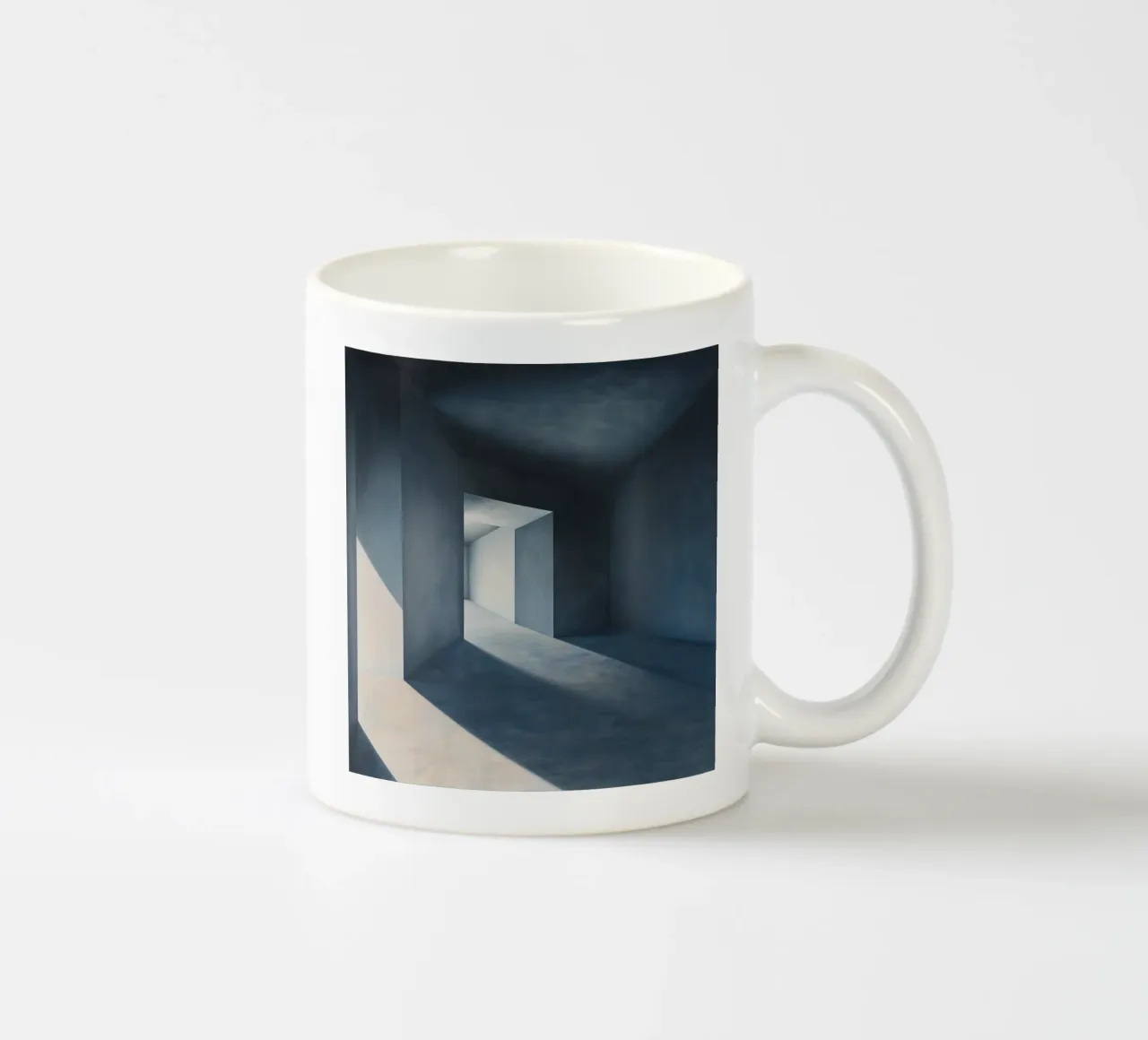 Labirinto blu tazza in ceramica da Synthaira