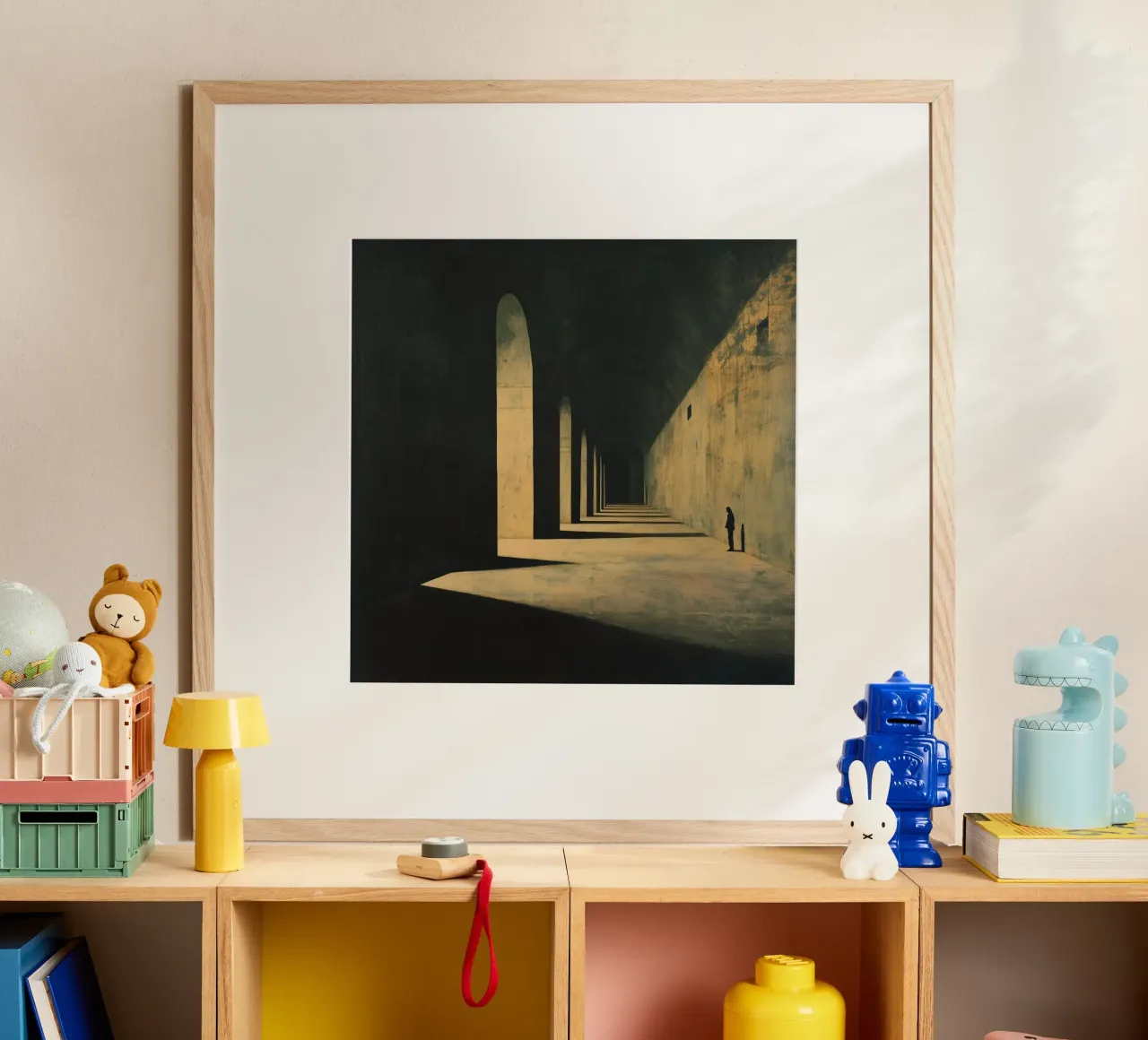 Ombre Labyrinth poster da Synthaira