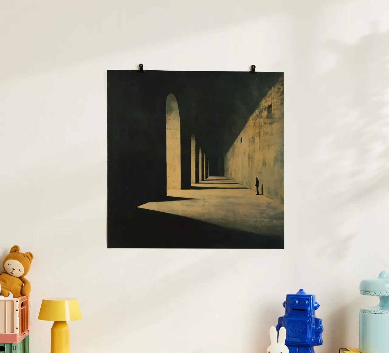 Ombre Labyrinth poster da Synthaira