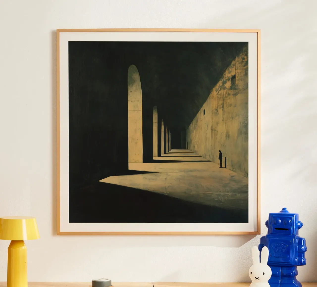 Ombre Labyrinth poster da Synthaira