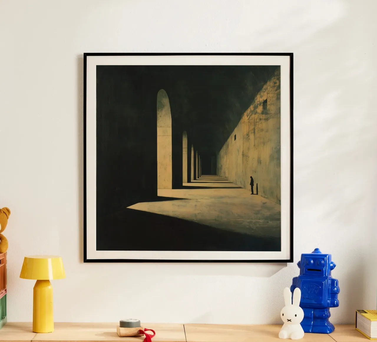 Ombre Labyrinth poster da Synthaira