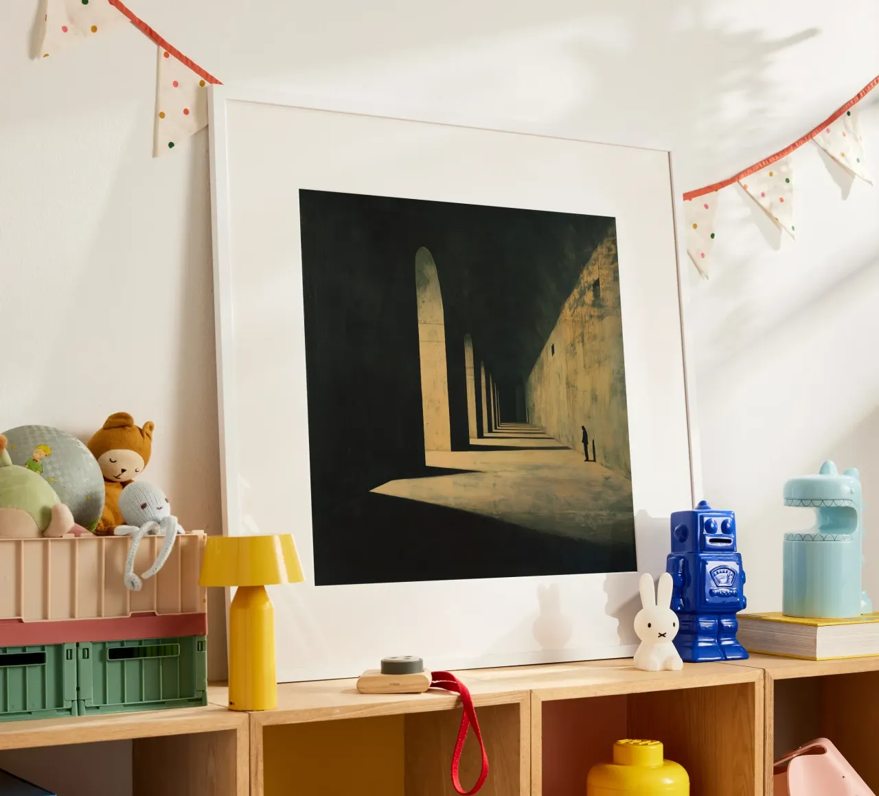 Ombre Labyrinth poster da Synthaira