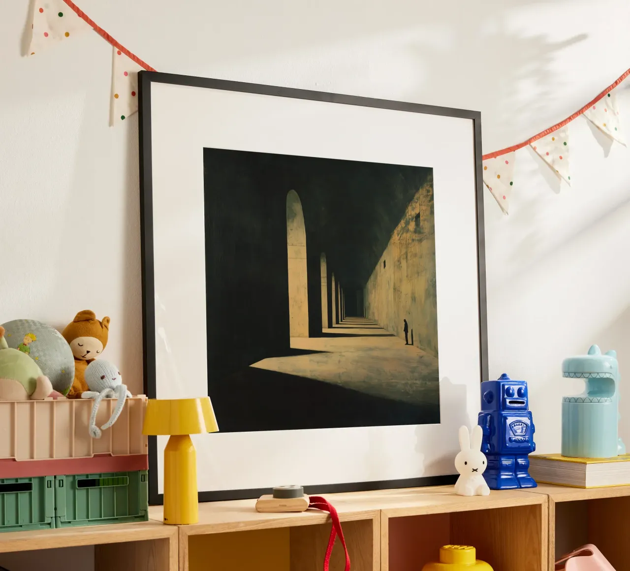 Ombre Labyrinth poster da Synthaira