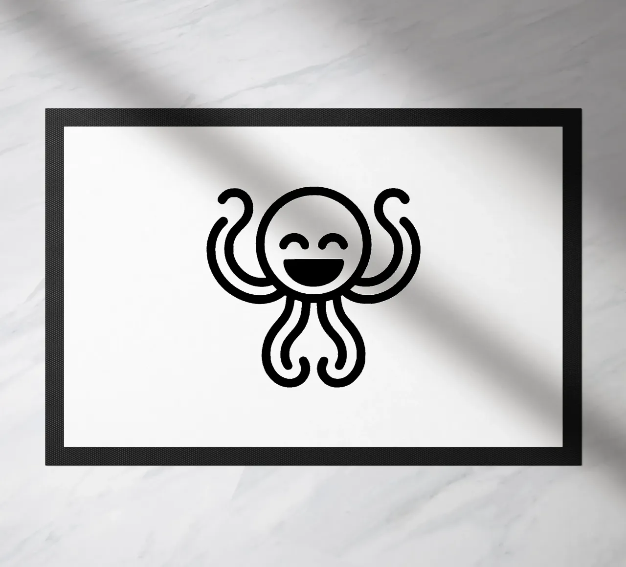 Deep Sea Buddy - Polpo ridente Giocoso e affascinante zerbino da Bold & Simple