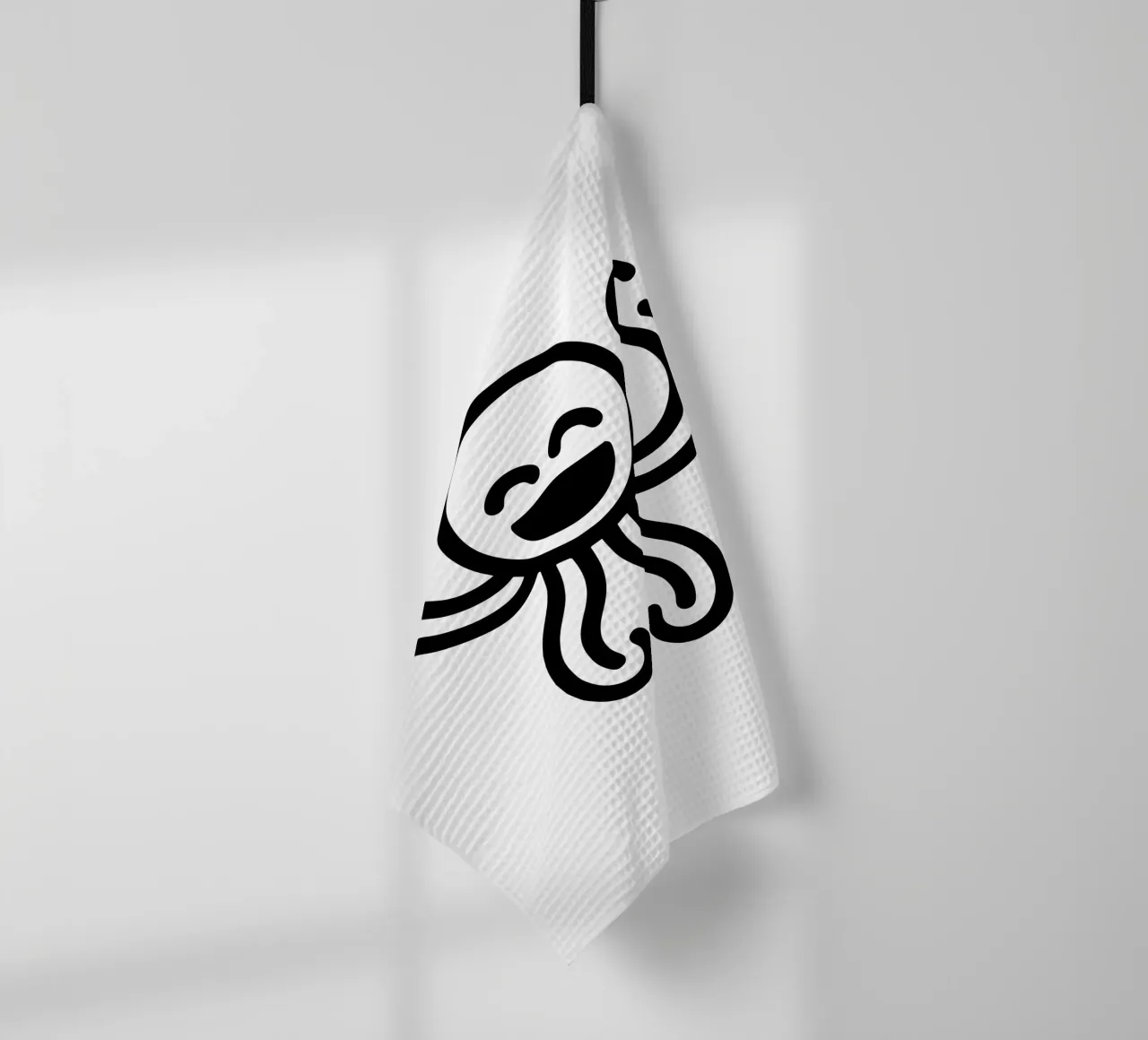 Deep Sea Buddy - Polpo ridente Giocoso e affascinante canovaccio da cucina da Bold & Simple