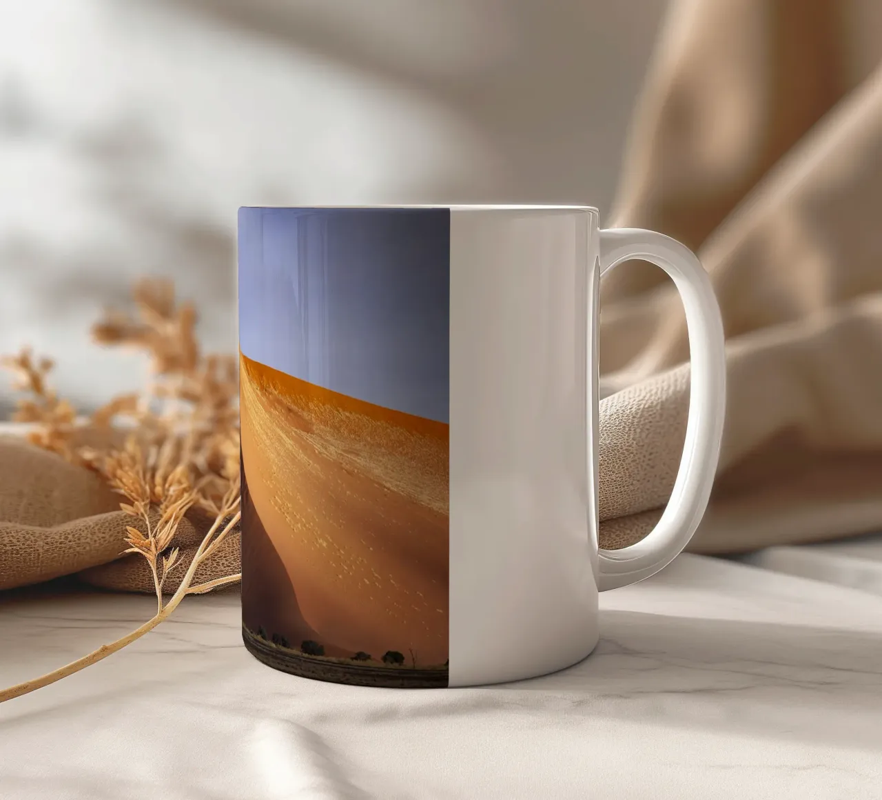 Sossusvlei Dünen Namibia tazza in ceramica da Reisefotografie - Bilder aus aller Welt