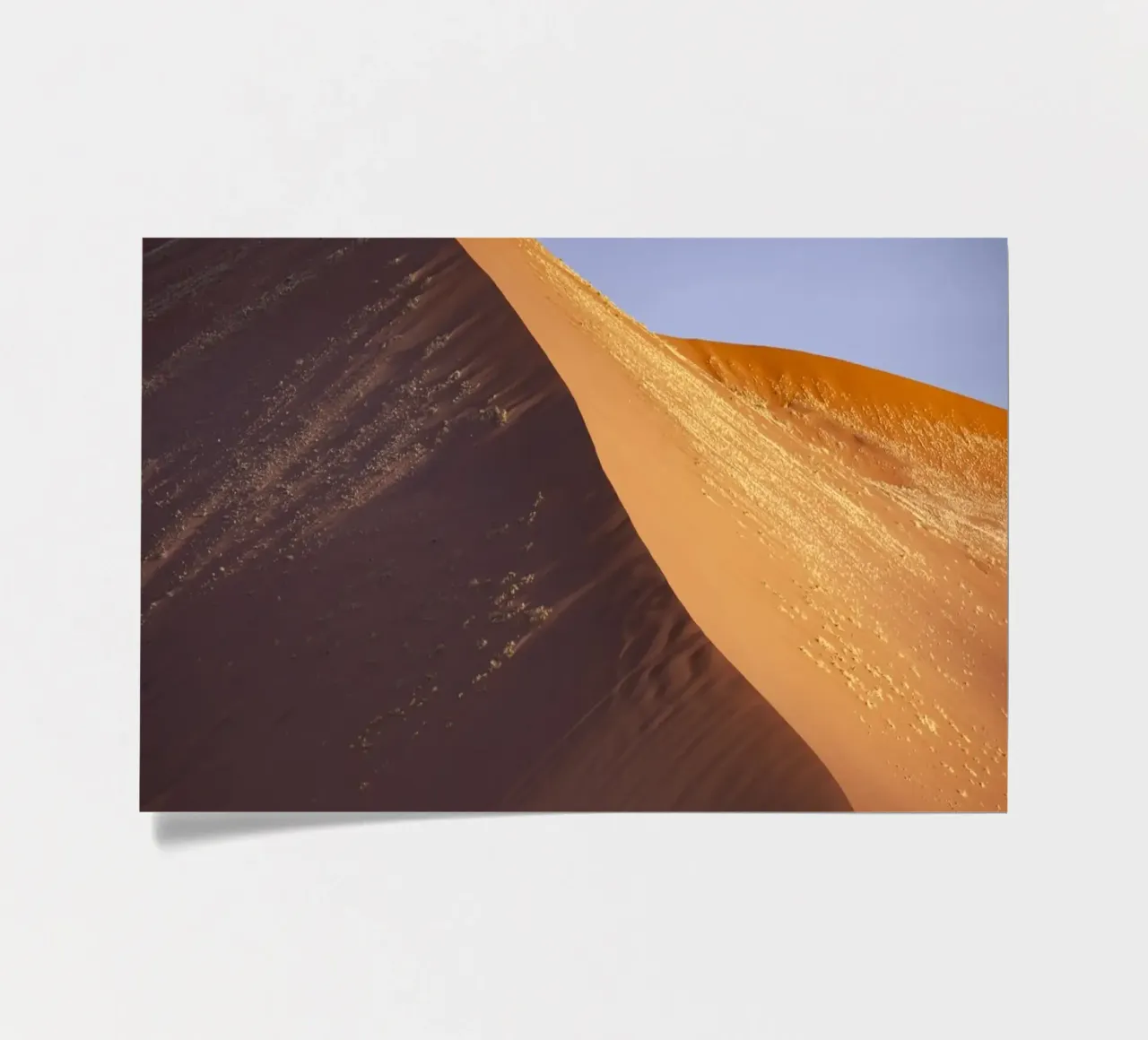 Sossusvlei Dünen Namibia sticker sheet by Reisefotografie - Bilder aus aller Welt