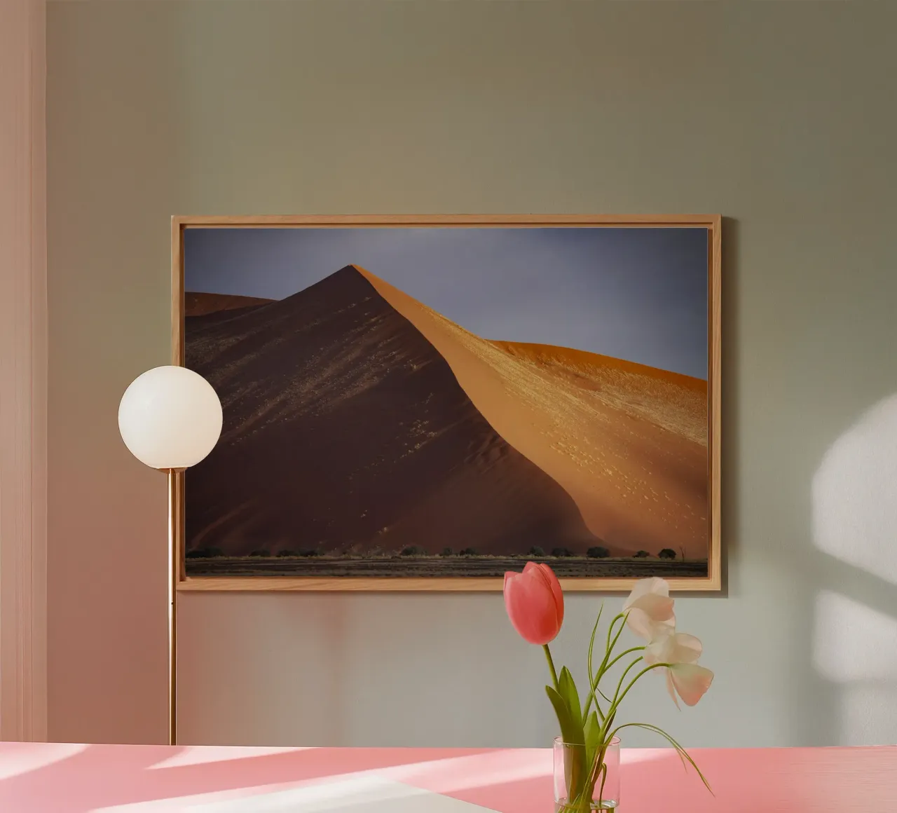 Sossusvlei Dünen Namibia Forex-Platte von Reisefotografie - Bilder aus aller Welt