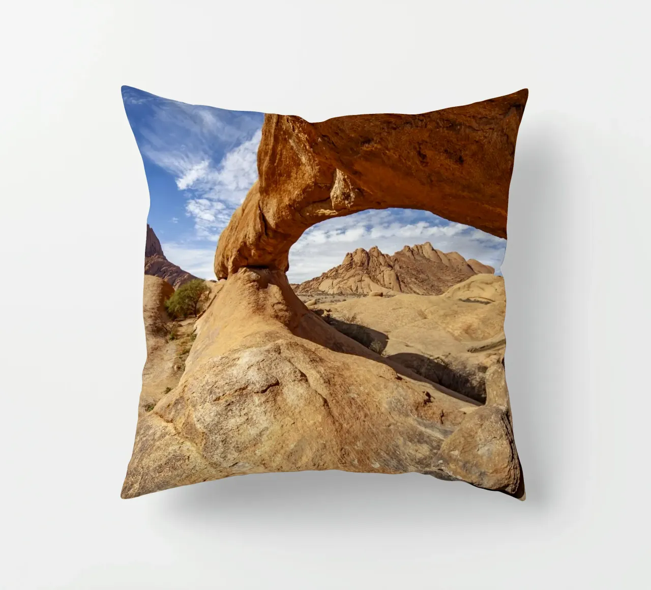 Felsboge n Spitzkoppe, Namibia cuscino da Reisefotografie - Bilder aus aller Welt