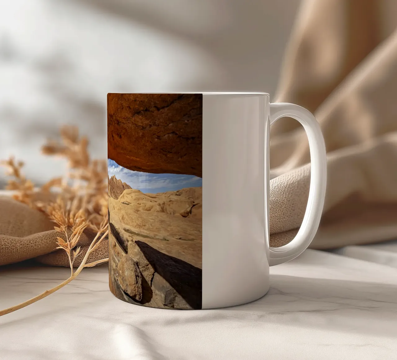 Felsboge n Spitzkoppe, Namibia tazza in ceramica da Reisefotografie - Bilder aus aller Welt